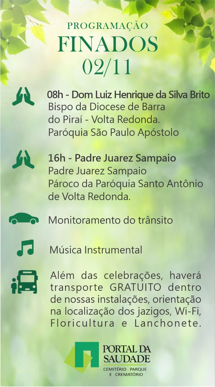 Programação Finados 2022